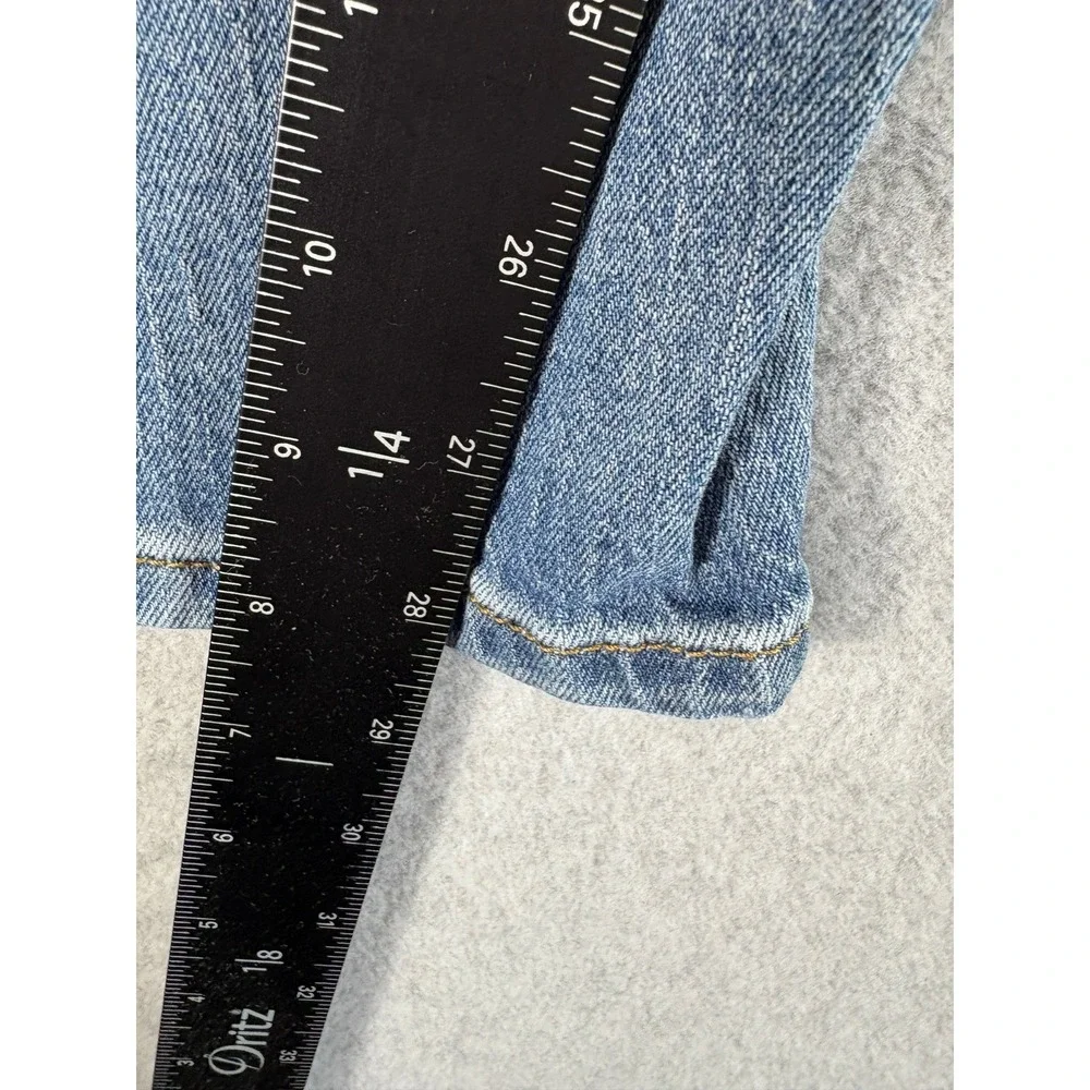 Levis 569 Loose Straight Jeans Men 38x30 Blue Faded Relaxed Y2K Western Workwear